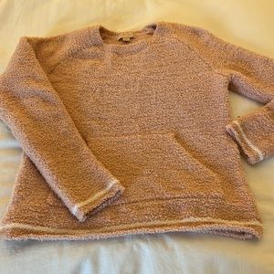 Cozy pullover and shorts